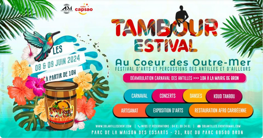 Le Festival Tambour Estival, 8 & 9 juin à Bron.