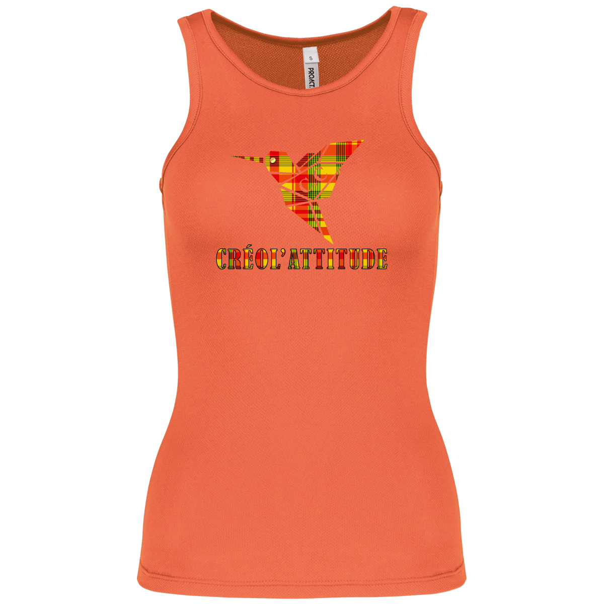 Débardeur Sport Créol'Attitude Madras Sunshine