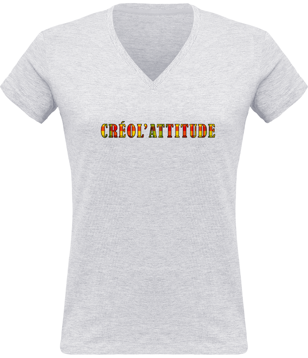 T-shirt Col V Sunshine