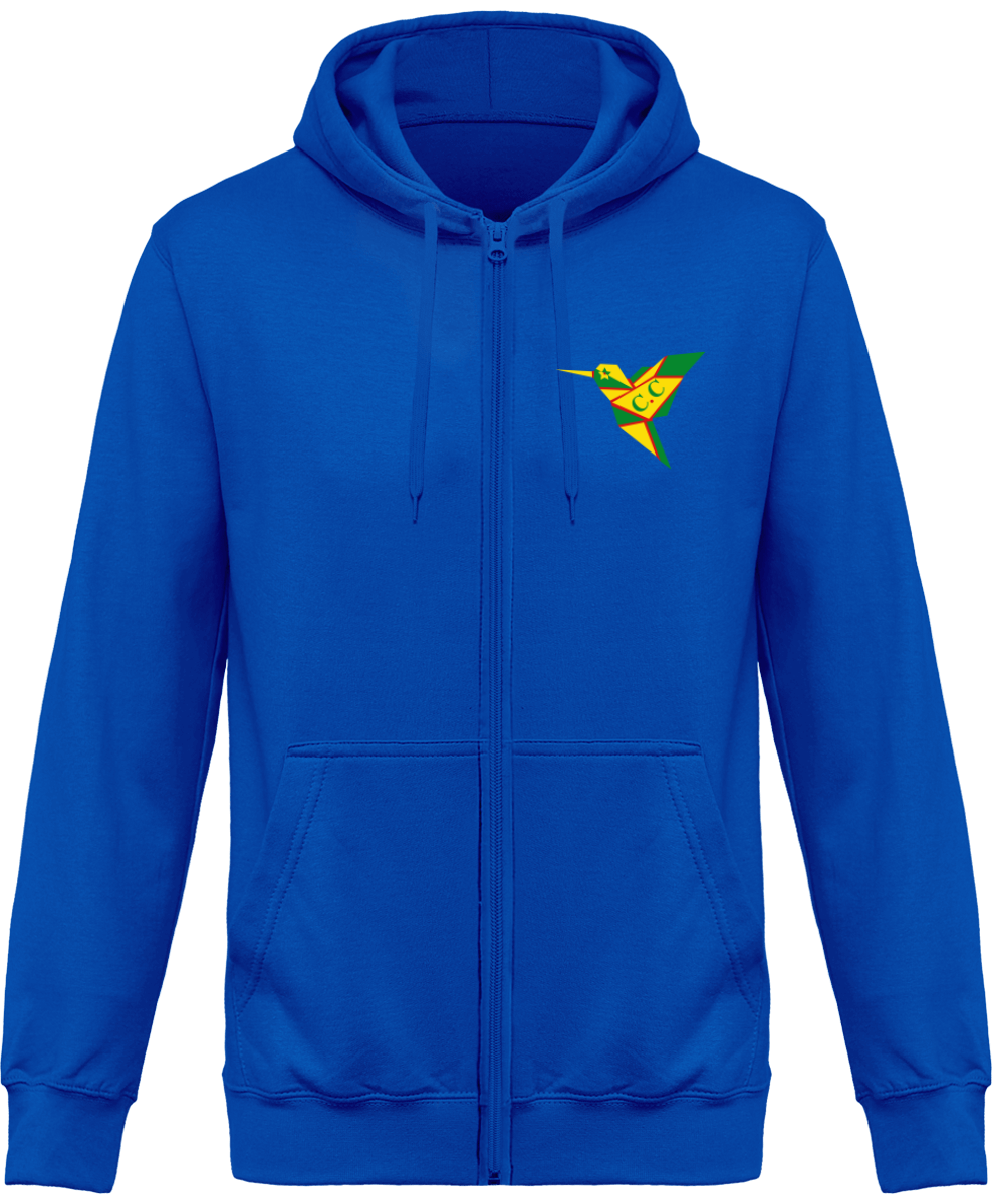 Sweat Zippé à capuche Unisexe GuyanaStyl'