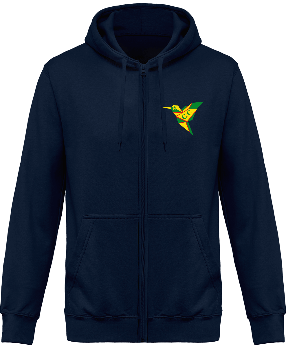 Sweat Zippé à capuche Unisexe GuyanaStyl'