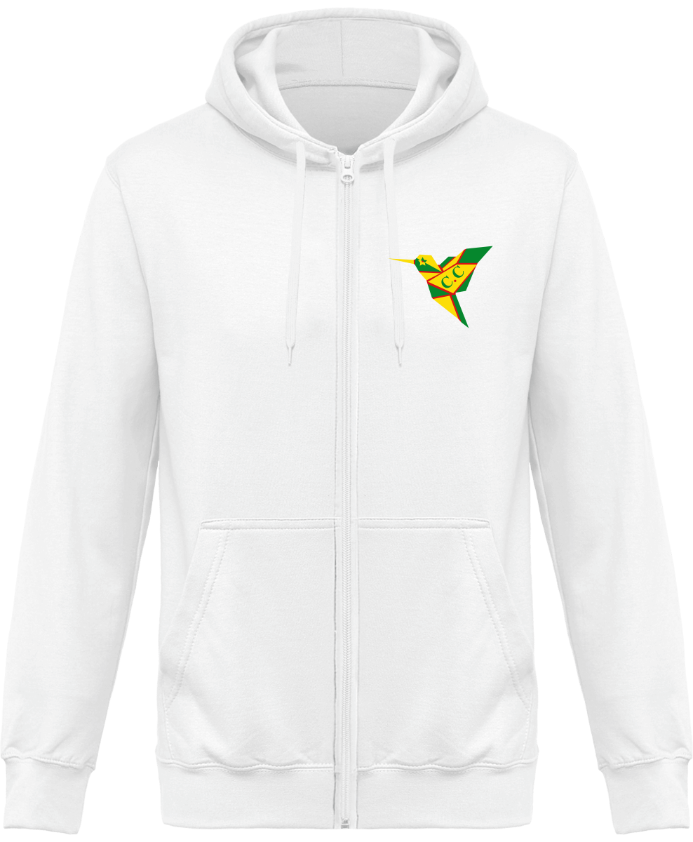 Sweat Zippé à capuche Unisexe GuyanaStyl'