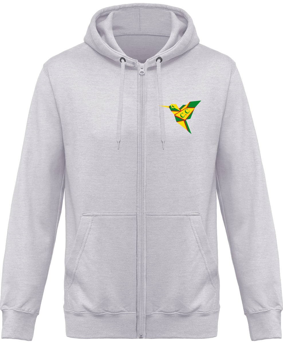 Sweat Zippé à capuche Unisexe GuyanaStyl'