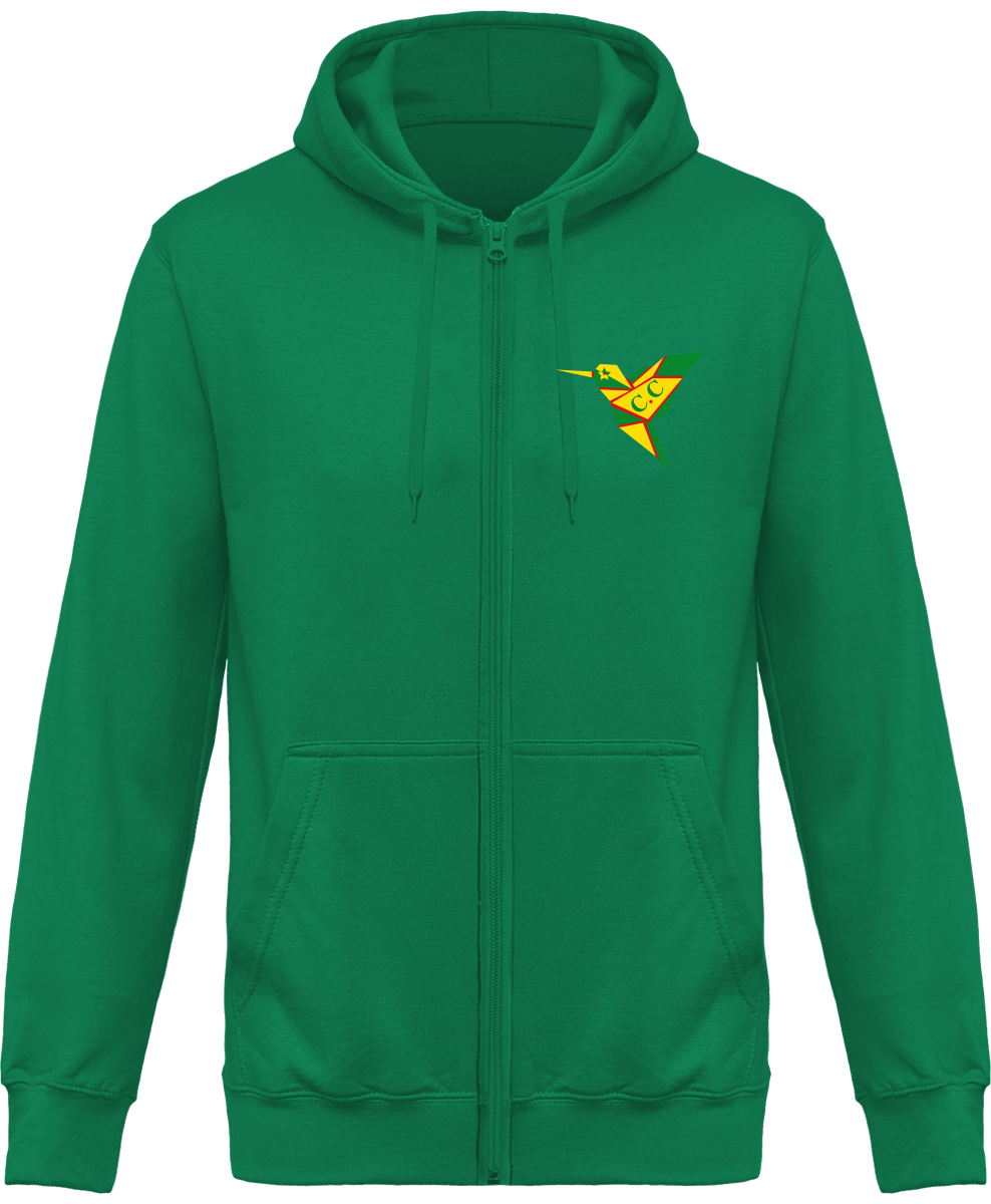 Sweat Zippé à capuche Unisexe GuyanaStyl'