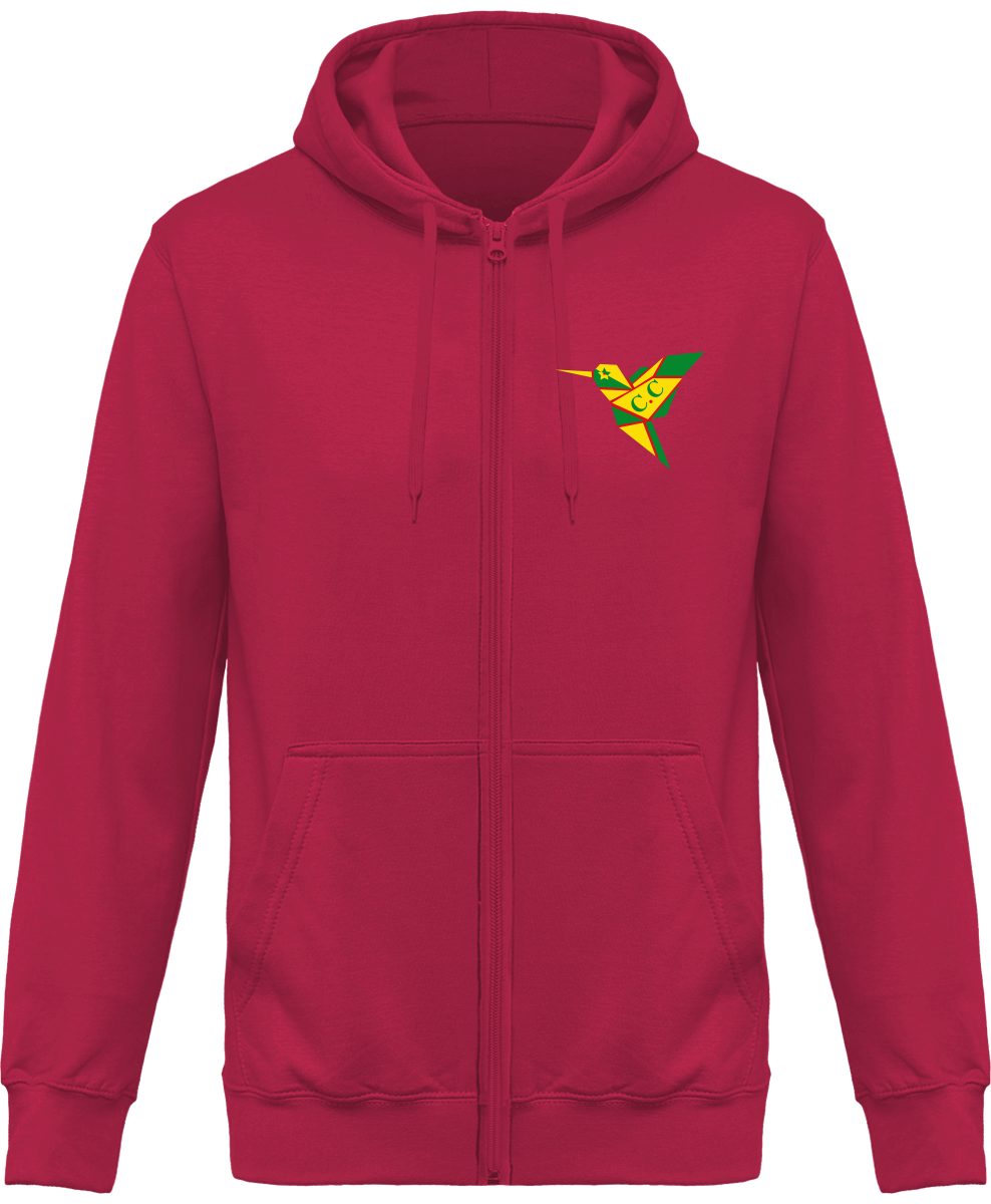 Sweat Zippé à capuche Unisexe GuyanaStyl'