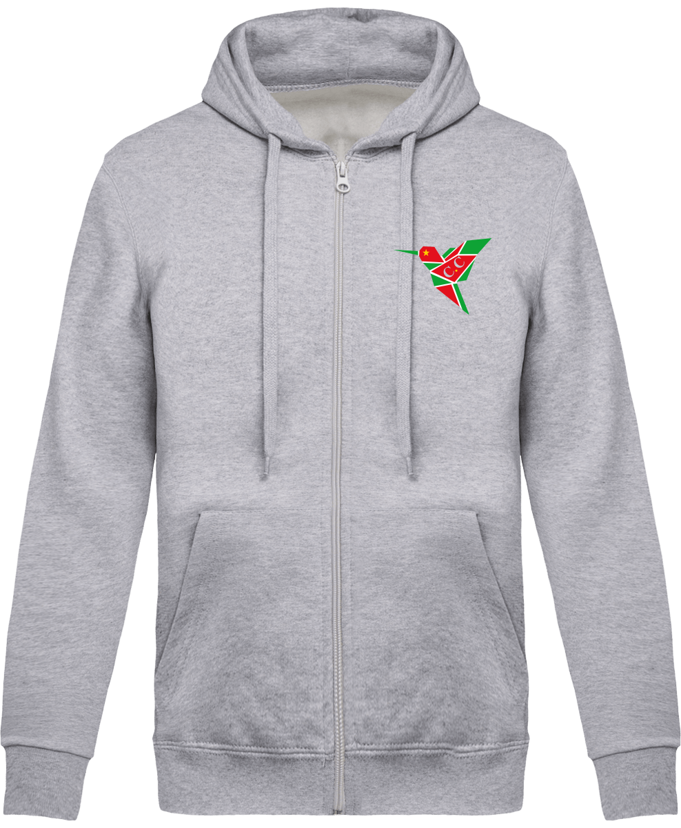 Sweat Zippé à capuche Unisexe GwadaStyl'