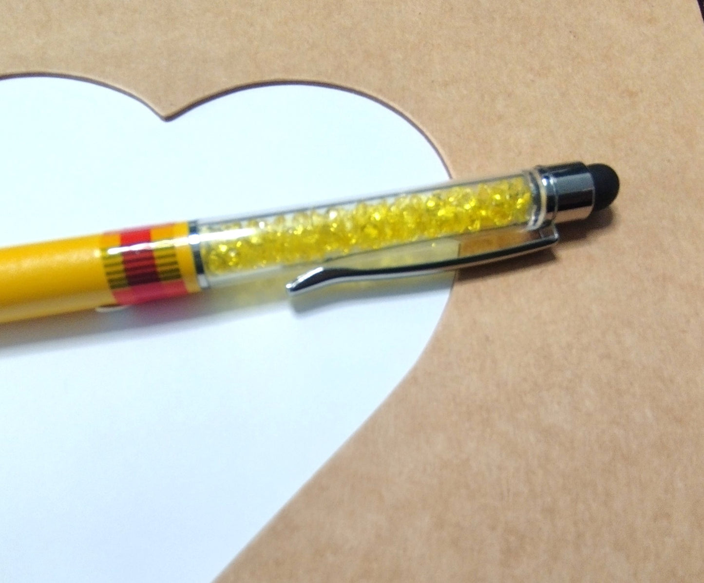 Stylos madras jaune Créolattitude