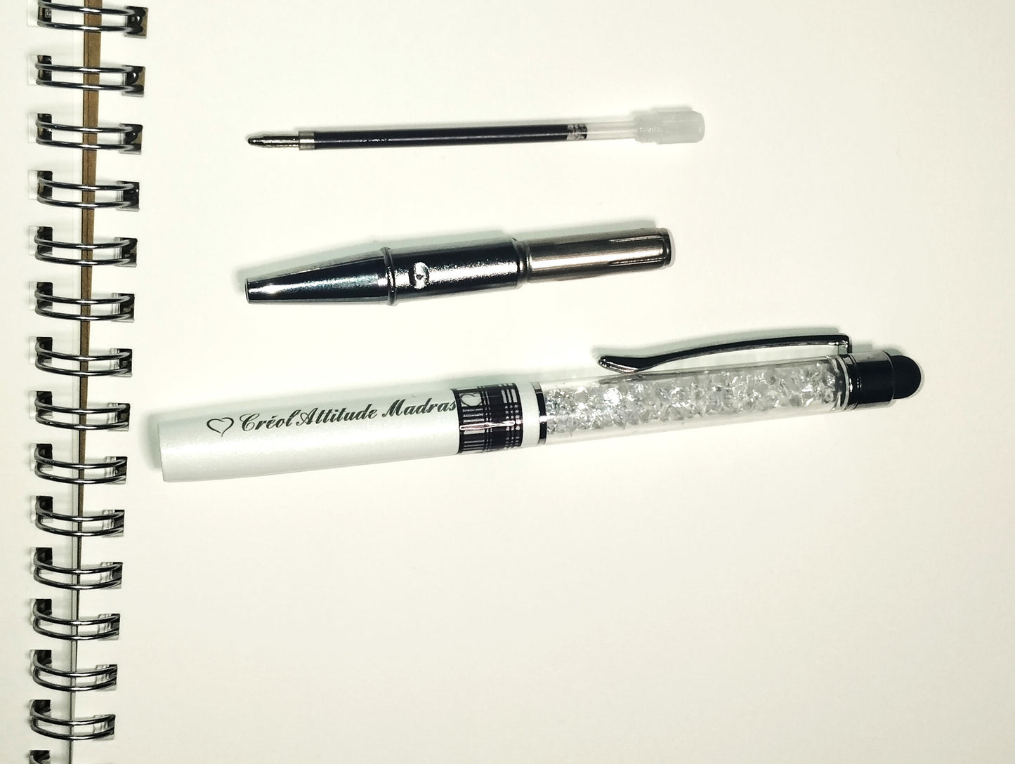Stylo tactile Elite Madras avec cristaux