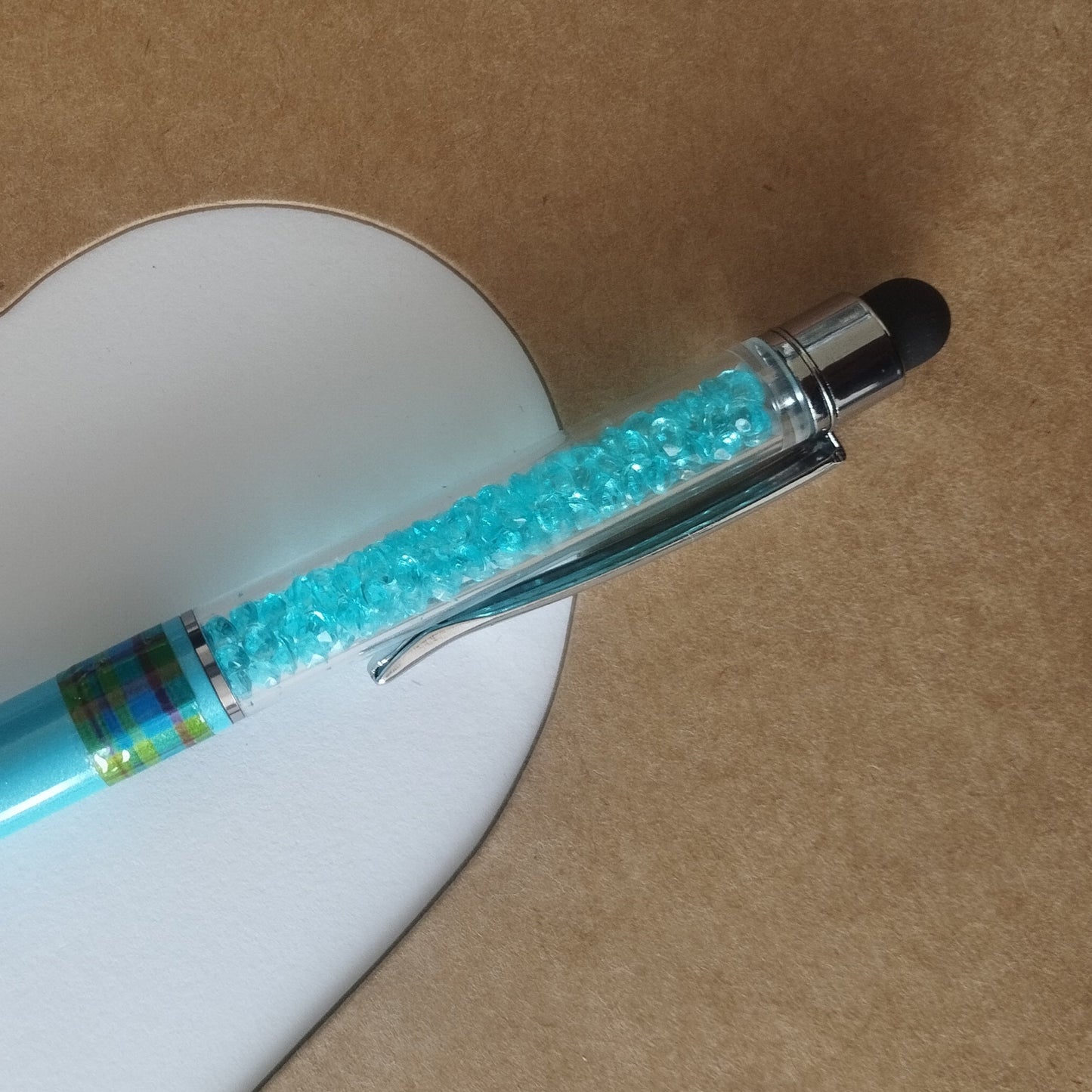 Stylo tactile Elite Madras avec cristaux