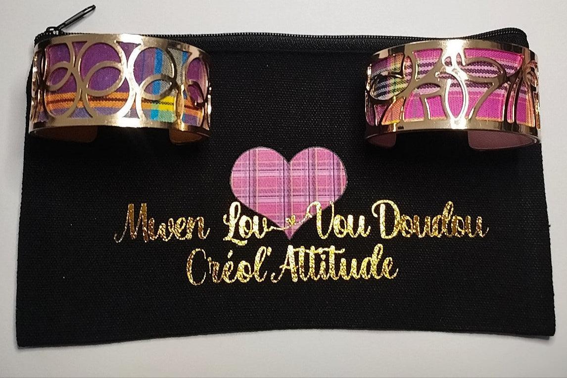 Bracelet manchette Papillons