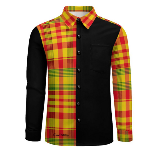 Chemise Madras à manches longues