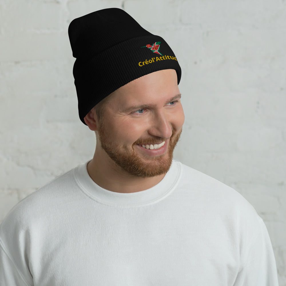 Bonnet brodé Gwadastyl' Créol'Attitude