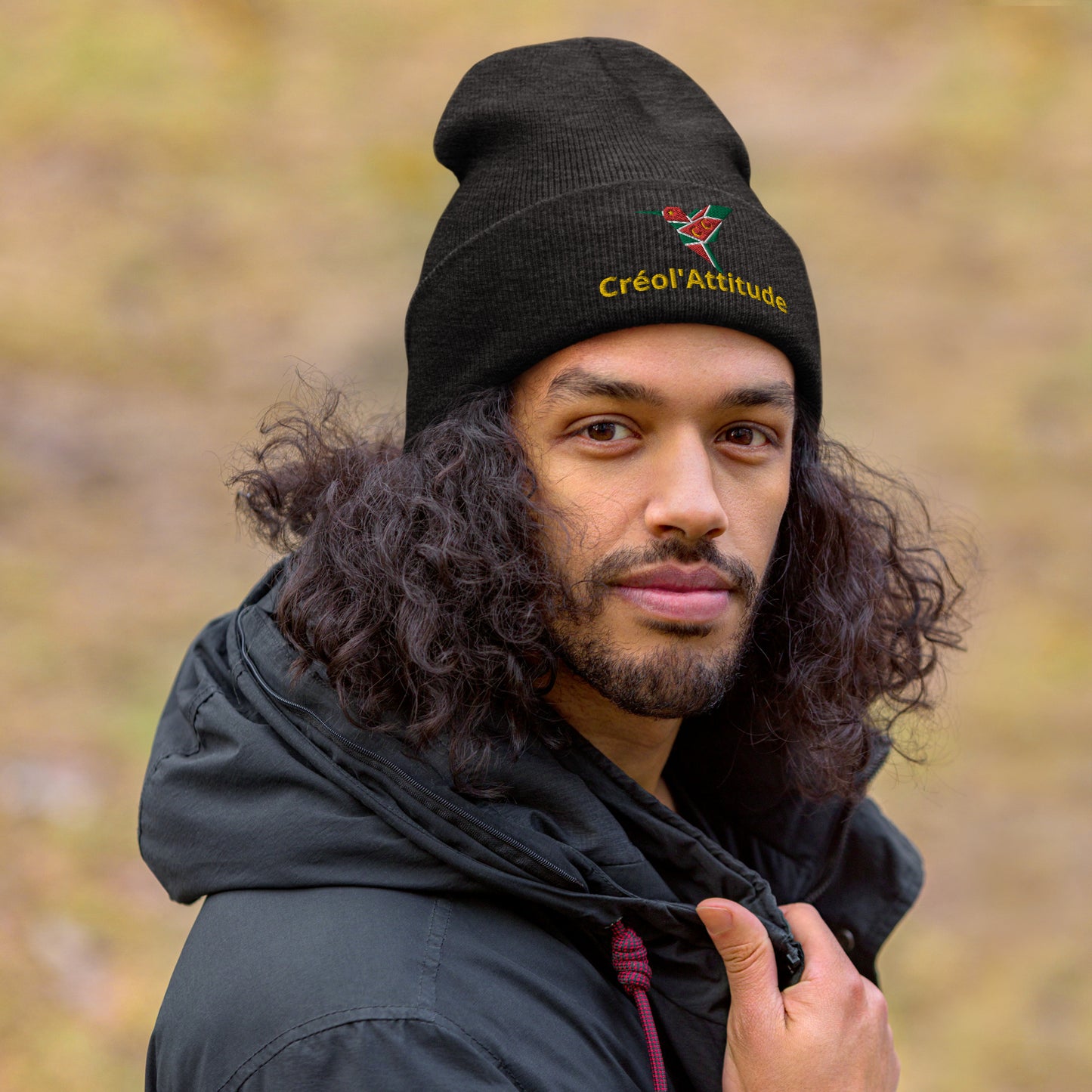Bonnet brodé Gwadastyl' Créol'Attitude