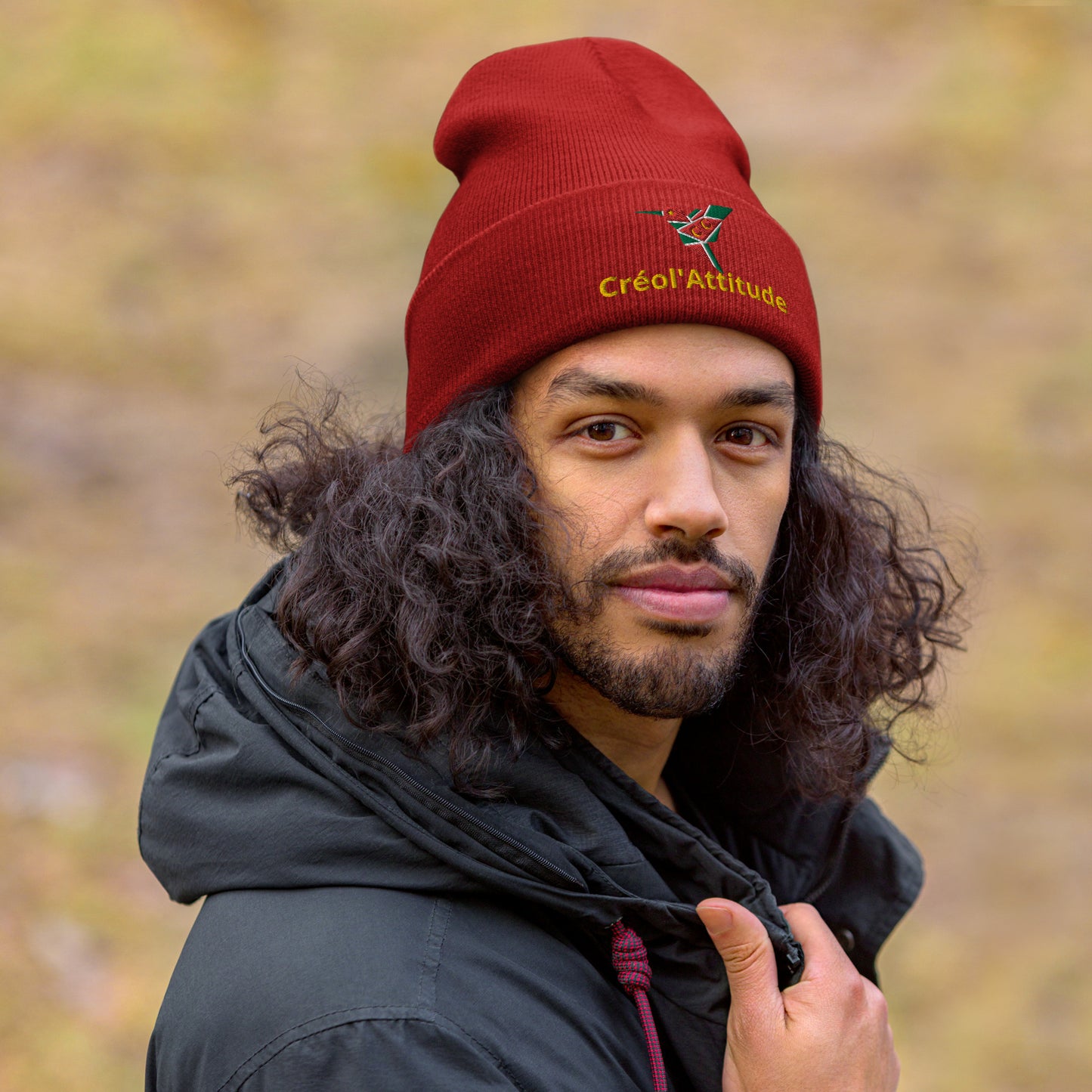 Bonnet brodé Gwadastyl' Créol'Attitude