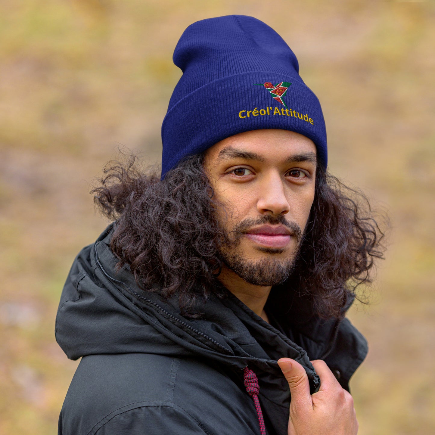 Bonnet brodé Gwadastyl' Créol'Attitude