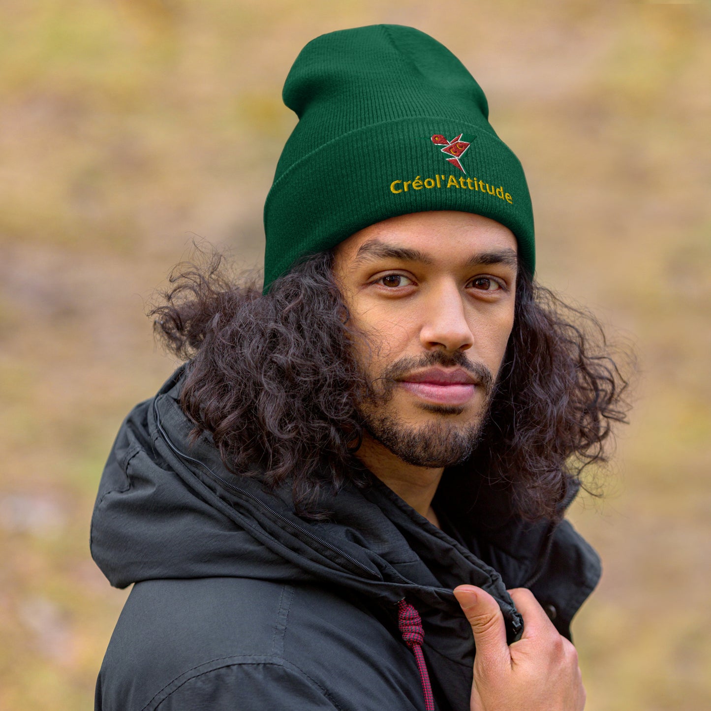 Bonnet brodé Gwadastyl' Créol'Attitude