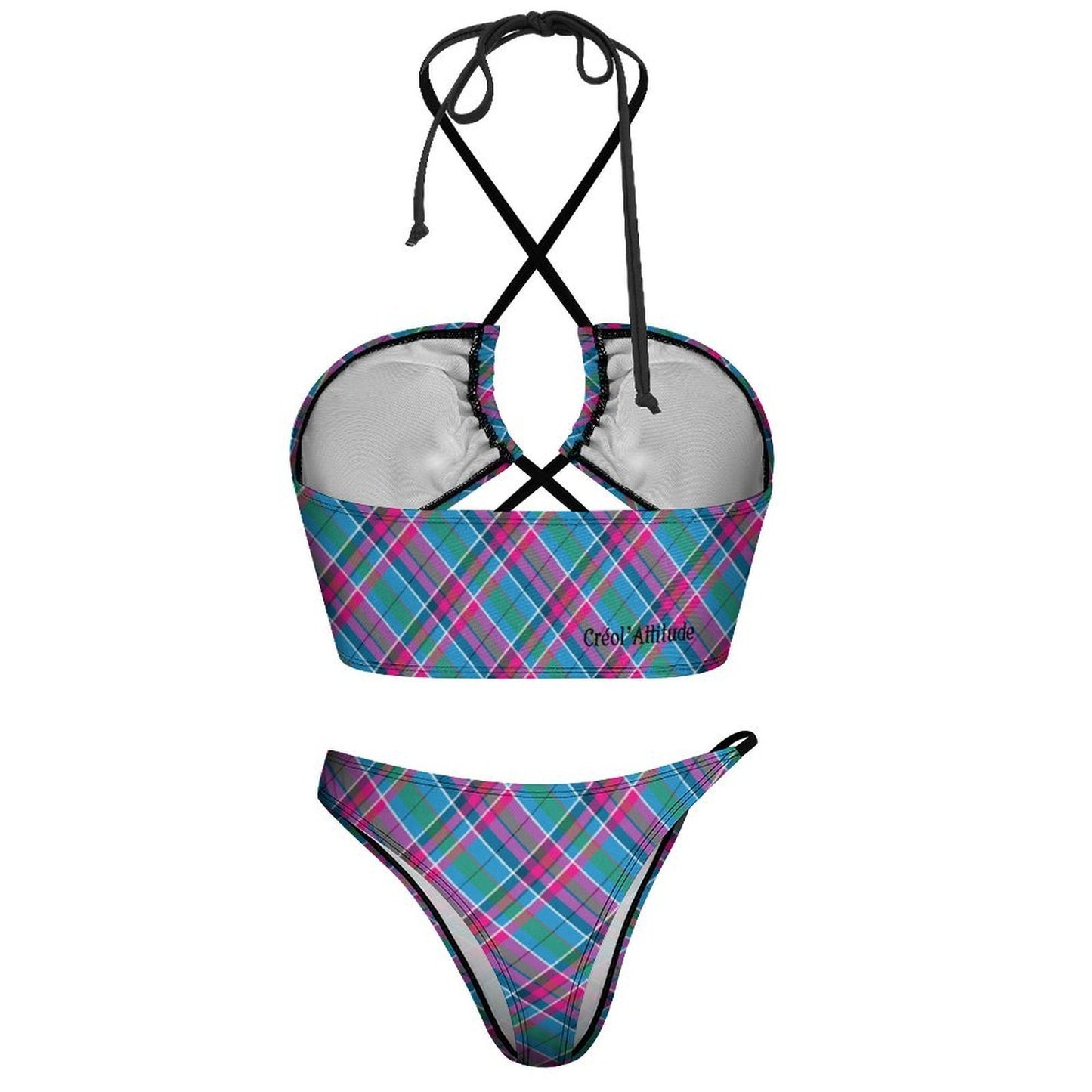 Bikini Papillon Madras Violetta