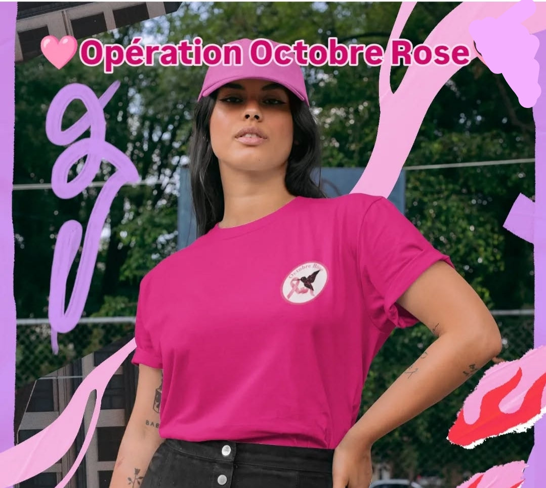 Tee-Shirt Unisexe Colibri's Octobre rose