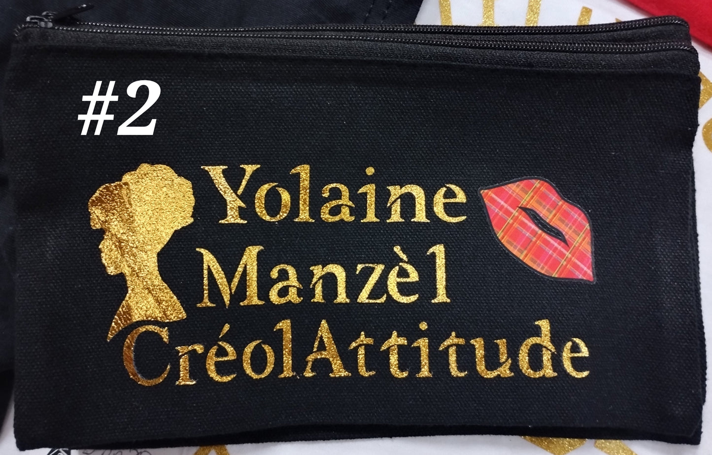 Pochettes noires femmes Créoles