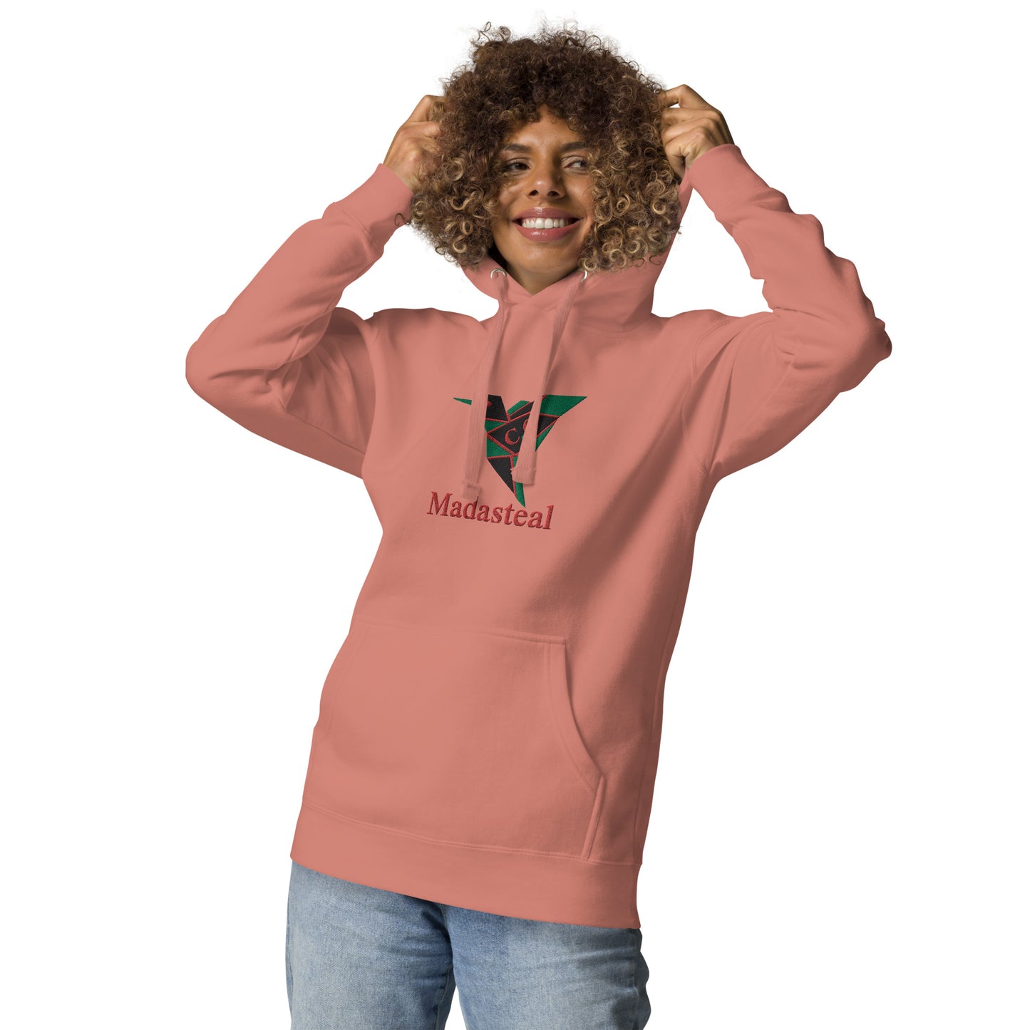 Sweat à Capuche brodé unisexe Colibri's Madasteal