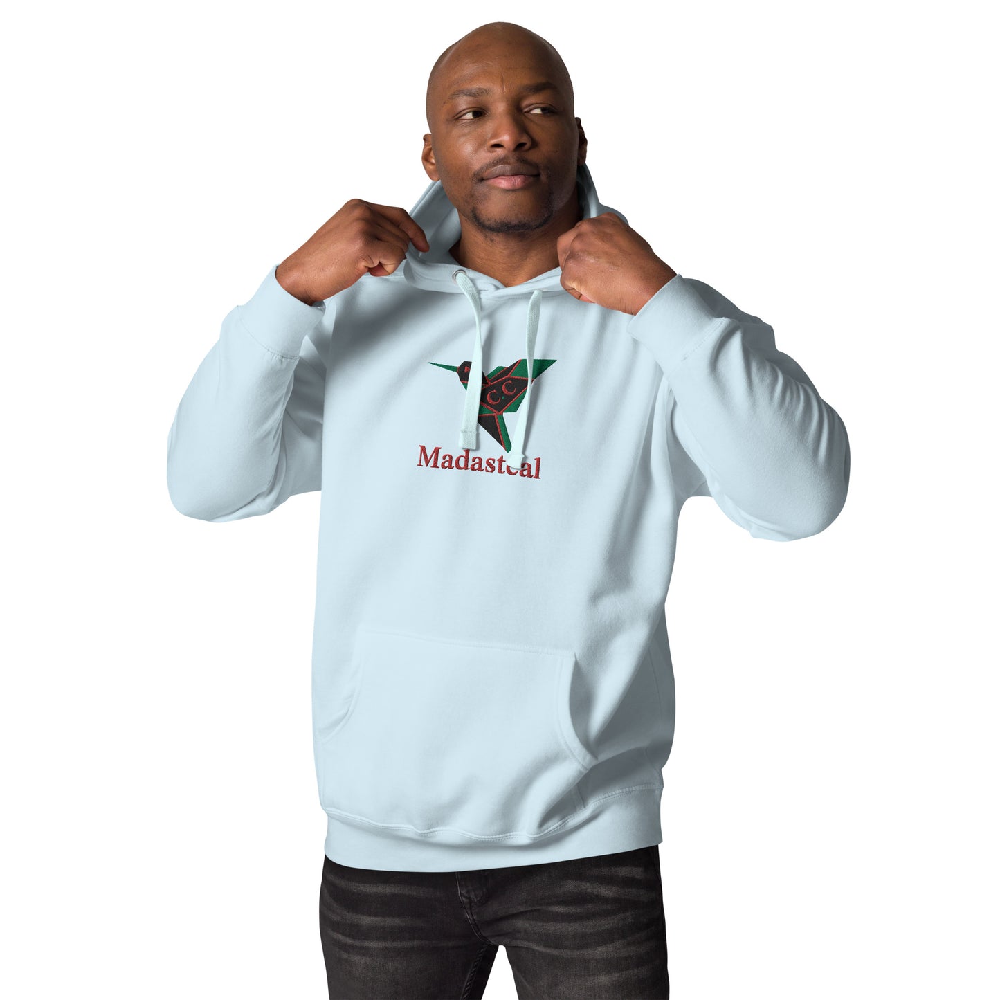 Sweat à Capuche brodé unisexe Colibri's Madasteal