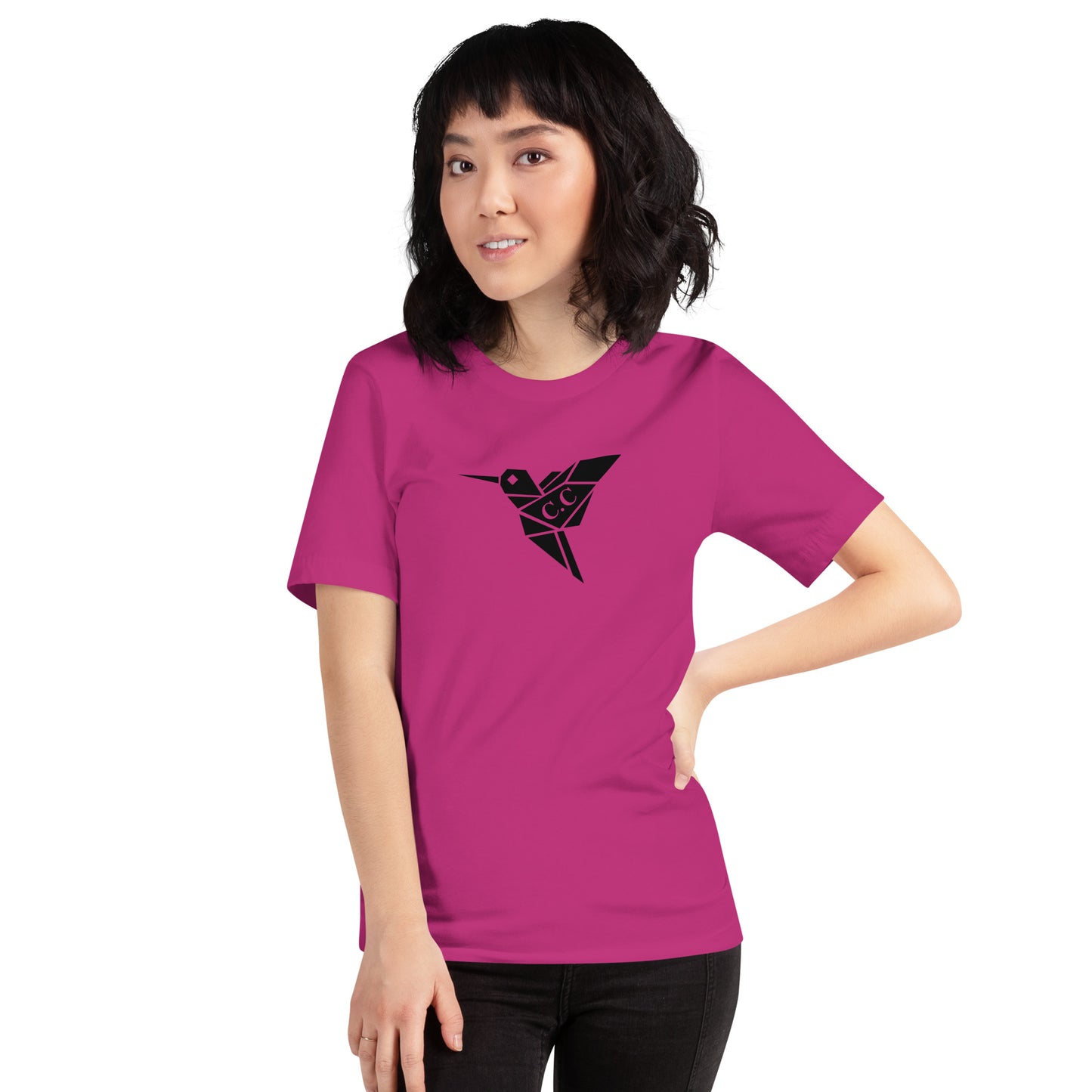 T-shirt ajusté unisexe C.C Classik