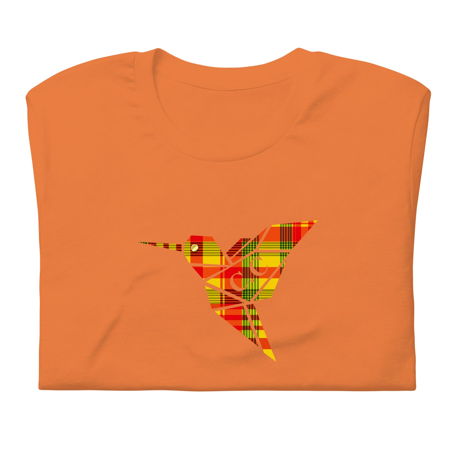 T-shirt ajusté unisexe C.C Madras Sunshine