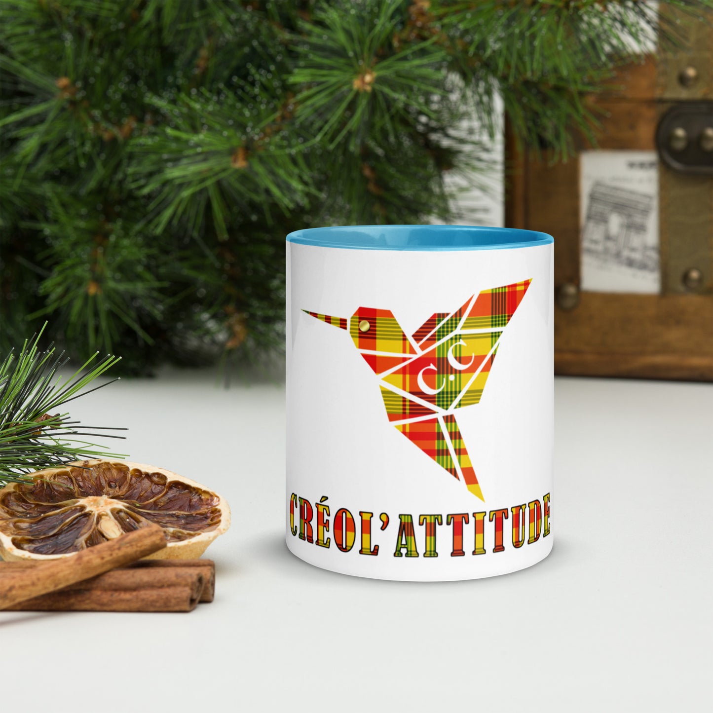 Mug Coloré Créol'Attitude Madras Sunshine