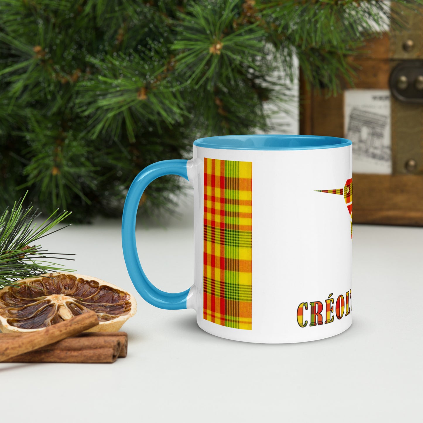 Mug Coloré Créol'Attitude Madras Sunshine