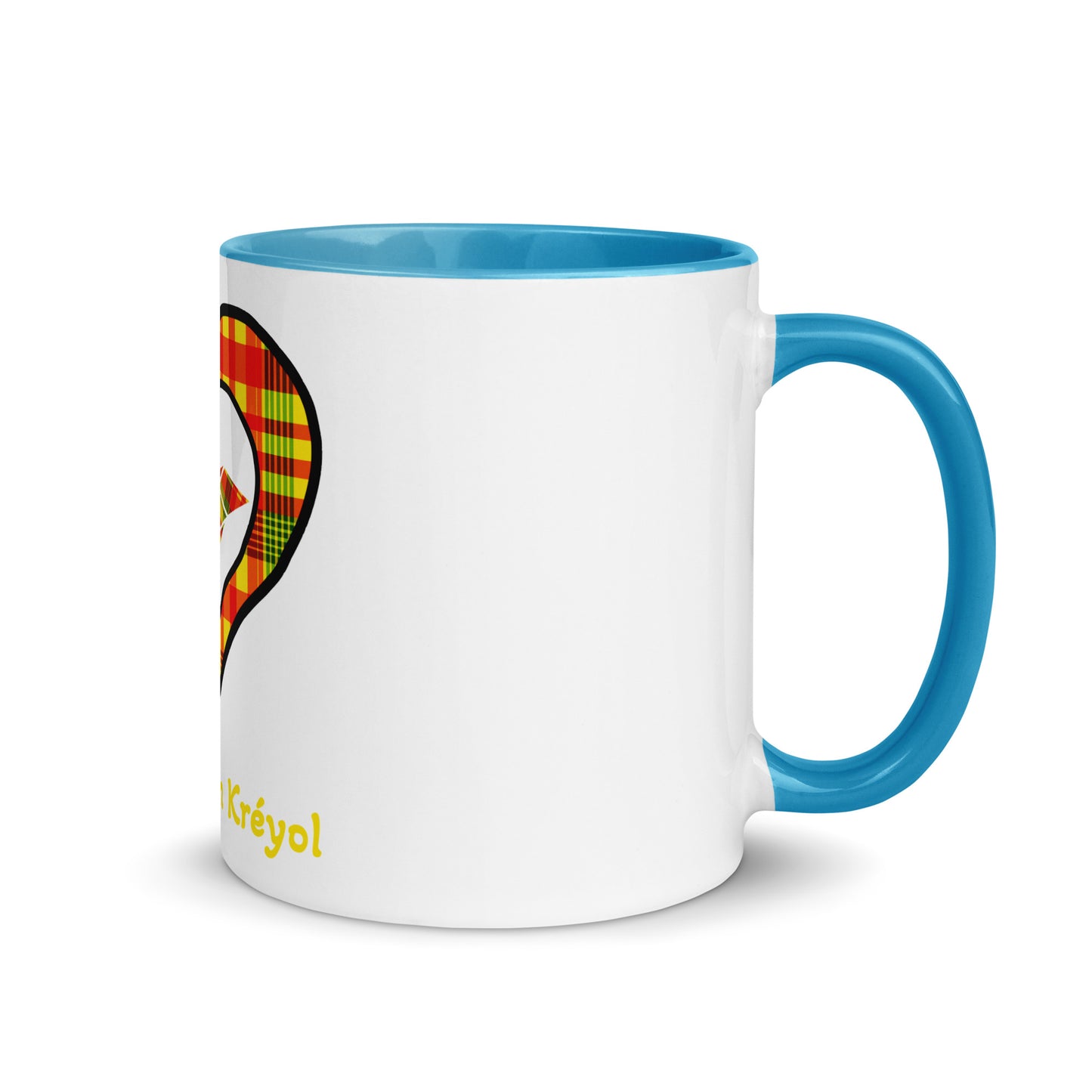 Mug Coloré Madras Sun Kè an mwen