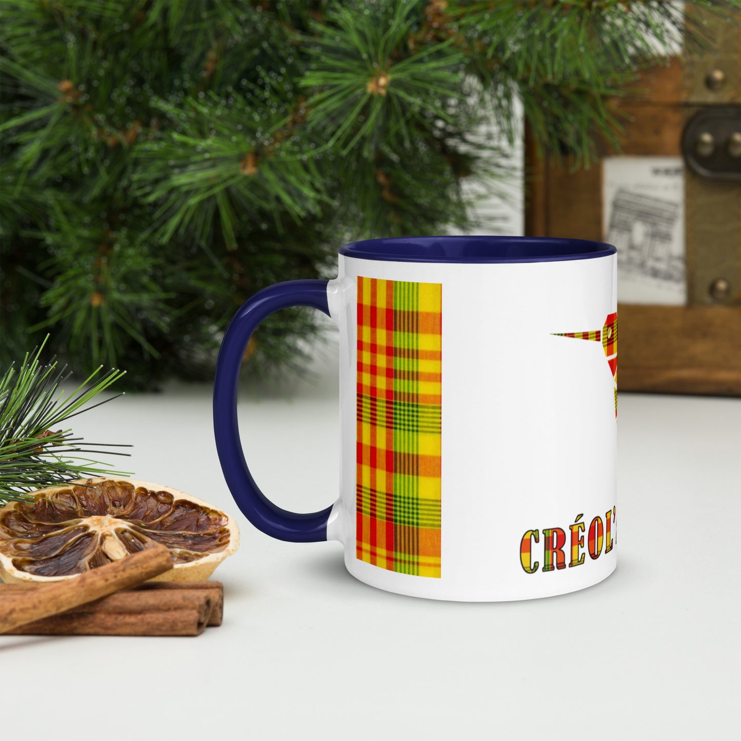 Mug Coloré Créol'Attitude Madras Sunshine