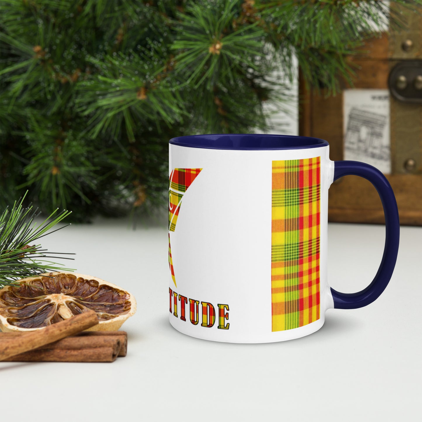 Mug Coloré Créol'Attitude Madras Sunshine