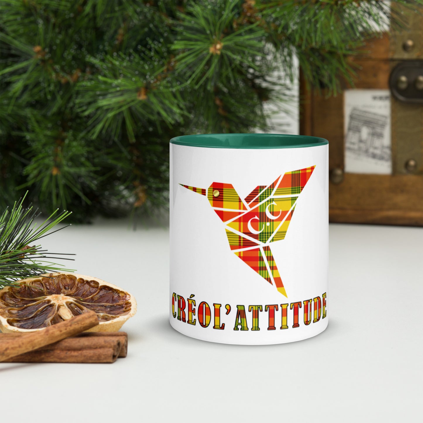 Mug Coloré Créol'Attitude Madras Sunshine