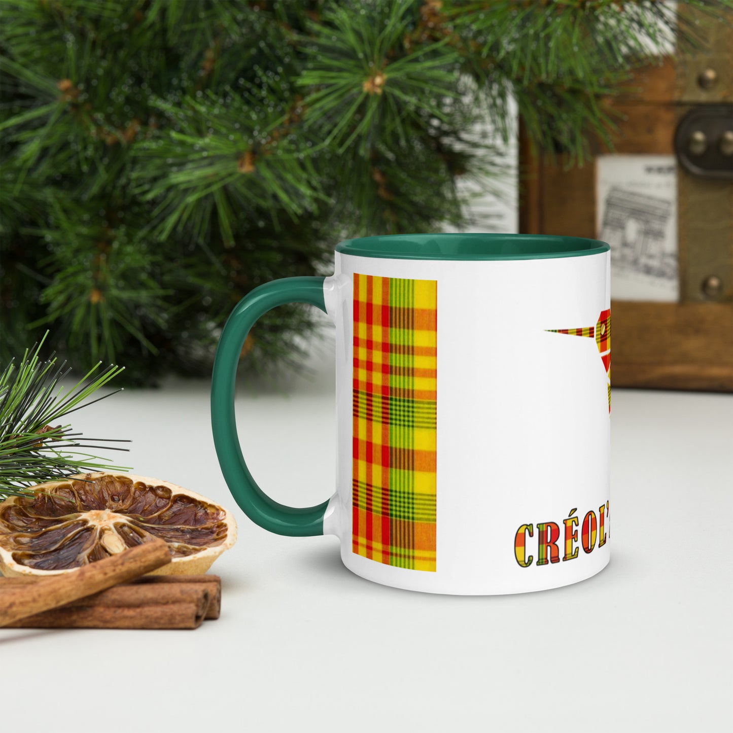 Mug Coloré Créol'Attitude Madras Sunshine