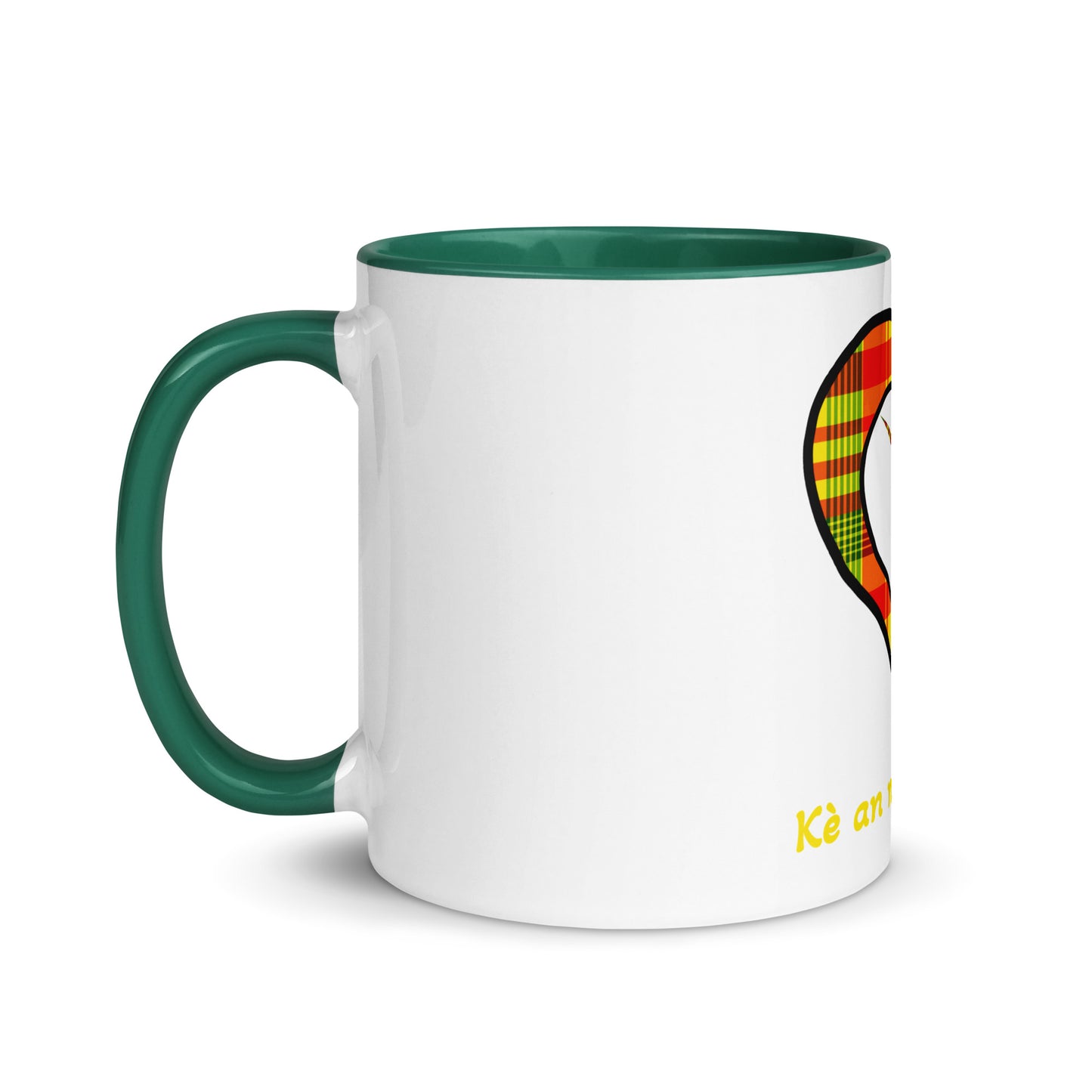 Mug Coloré Madras Sun Kè an mwen