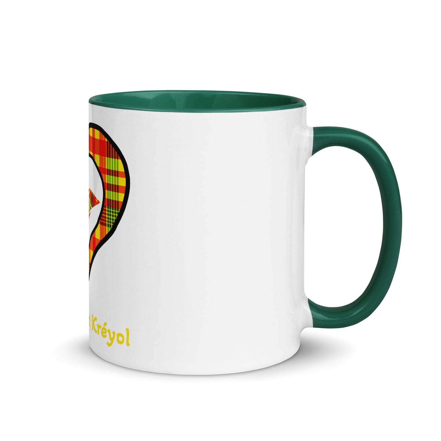 Mug Coloré Madras Sun Kè an mwen