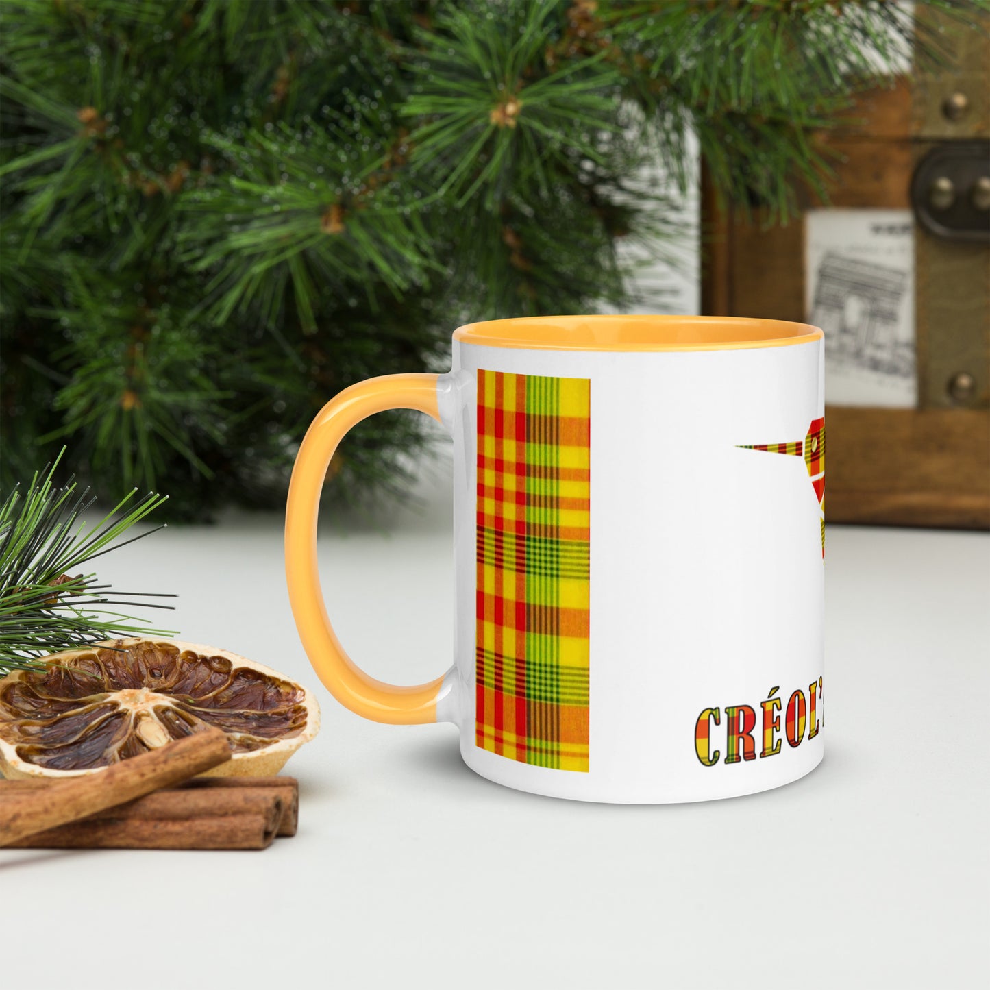Mug Coloré Créol'Attitude Madras Sunshine