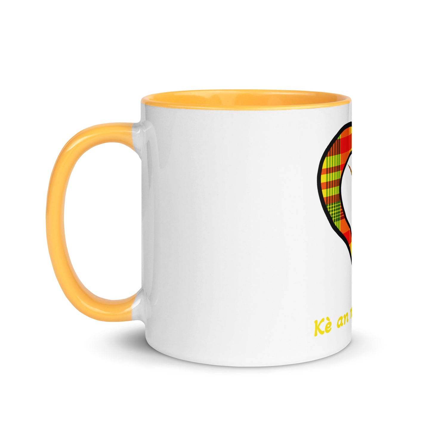 Mug Coloré Madras Sun Kè an mwen
