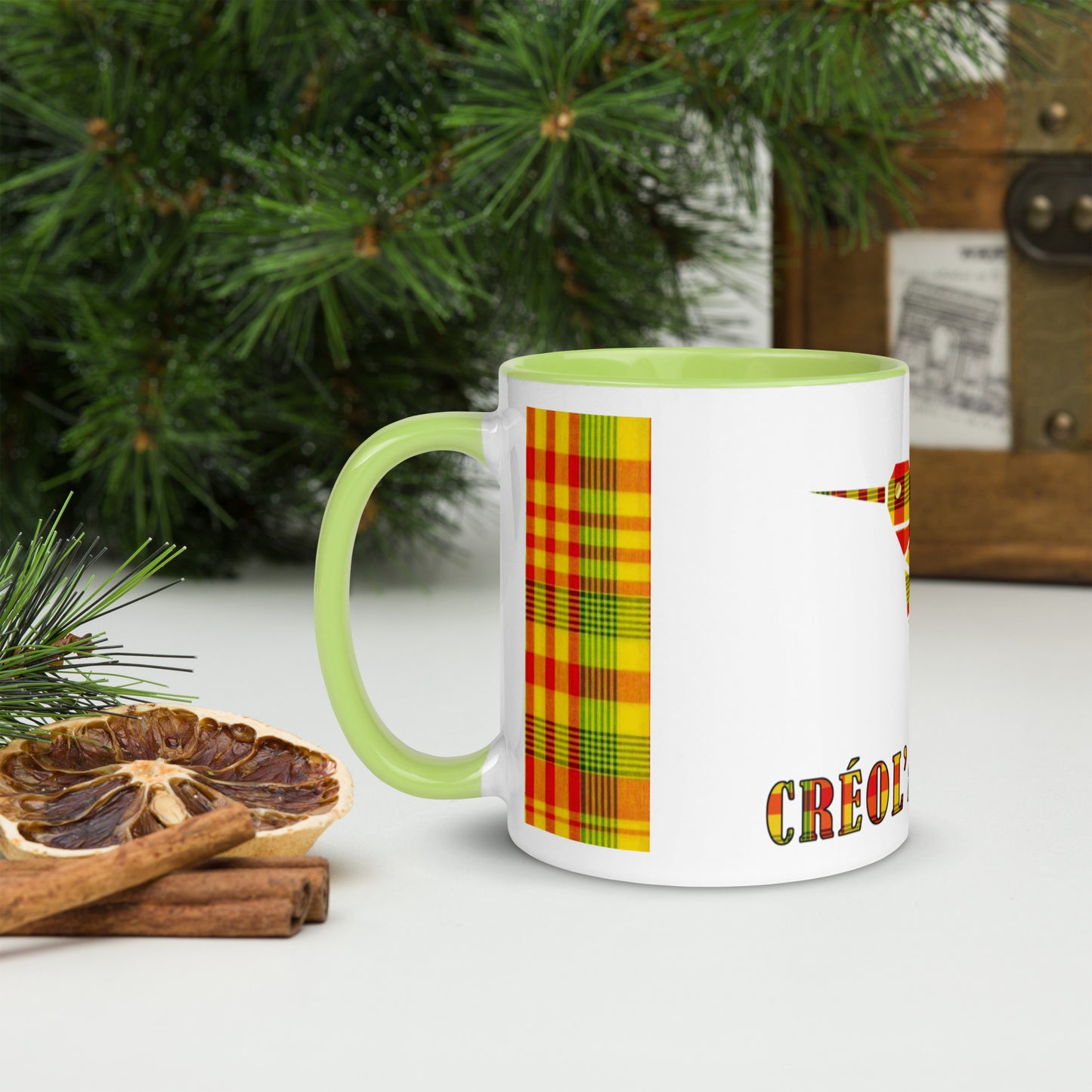 Mug Coloré Créol'Attitude Madras Sunshine