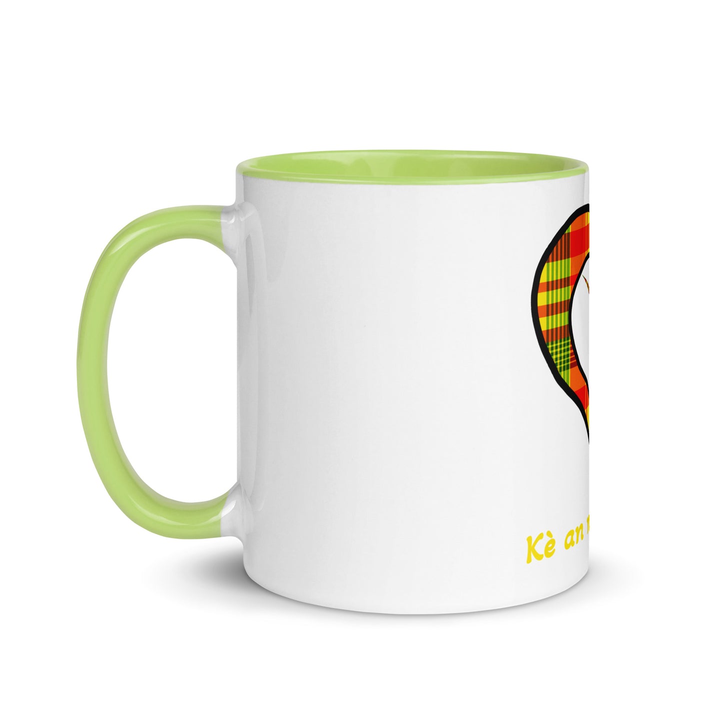 Mug Coloré Madras Sun Kè an mwen