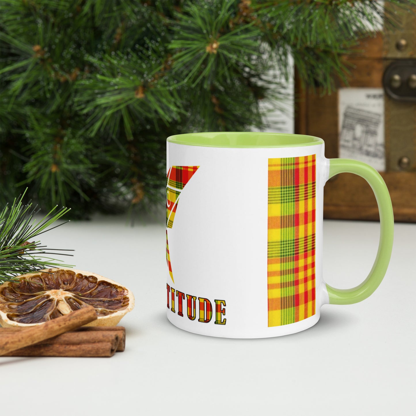 Mug Coloré Créol'Attitude Madras Sunshine