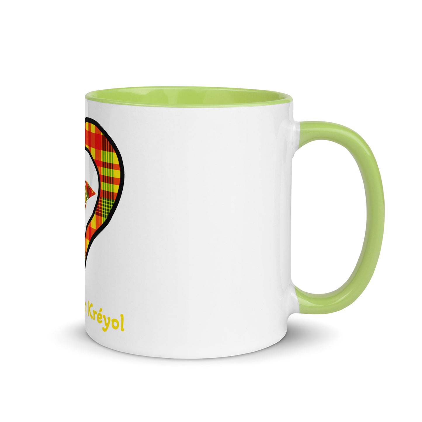 Mug Coloré Madras Sun Kè an mwen