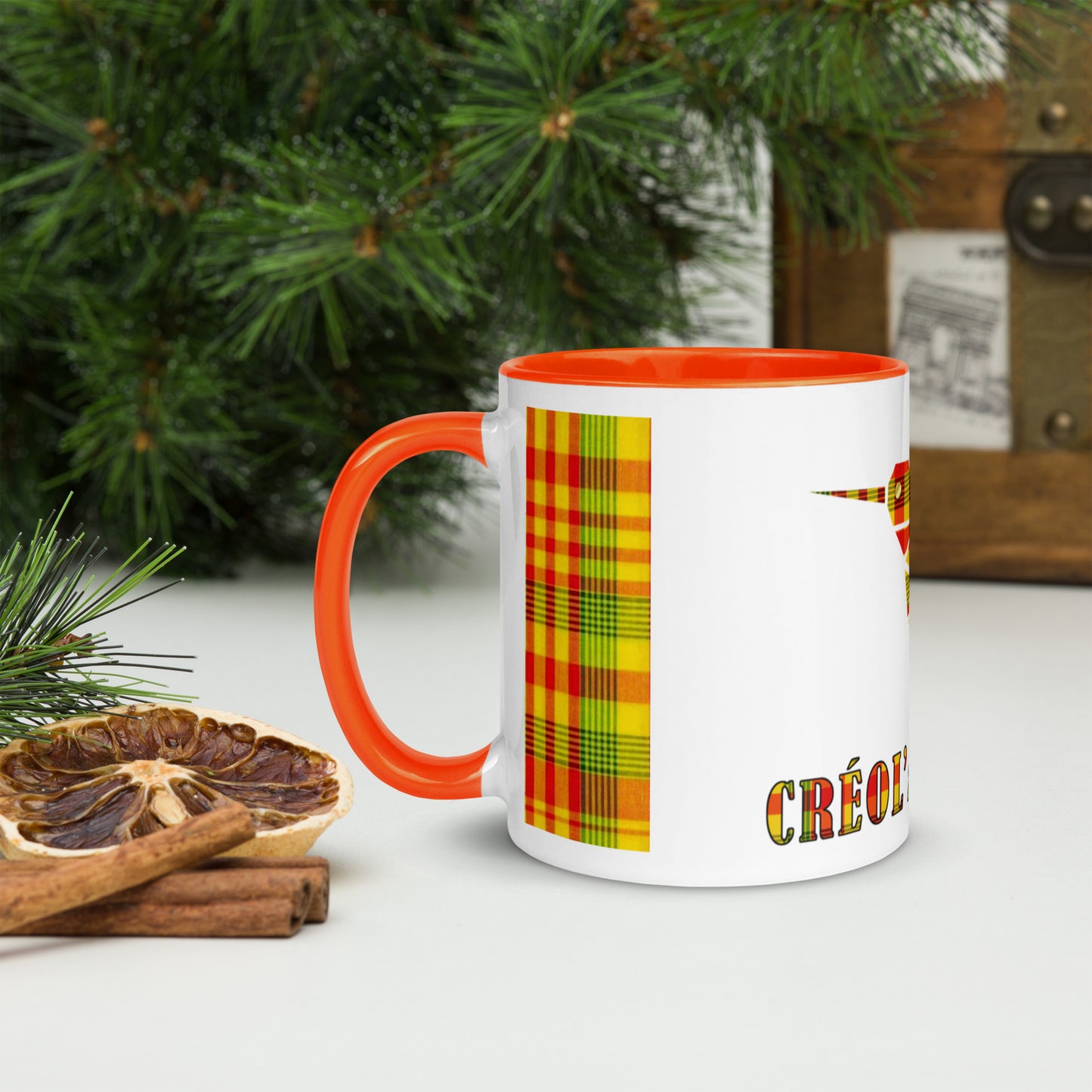 Mug Coloré Créol'Attitude Madras Sunshine