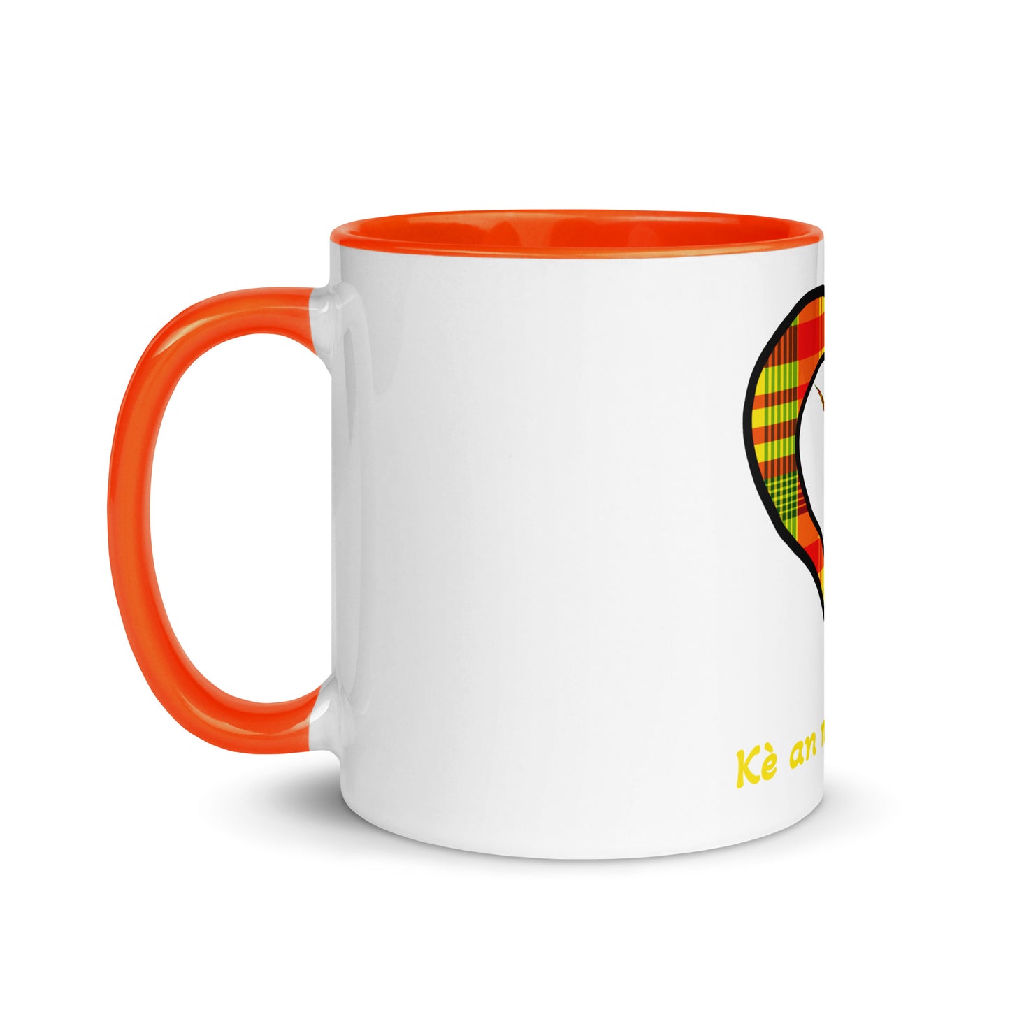 Mug Coloré Madras Sun Kè an mwen