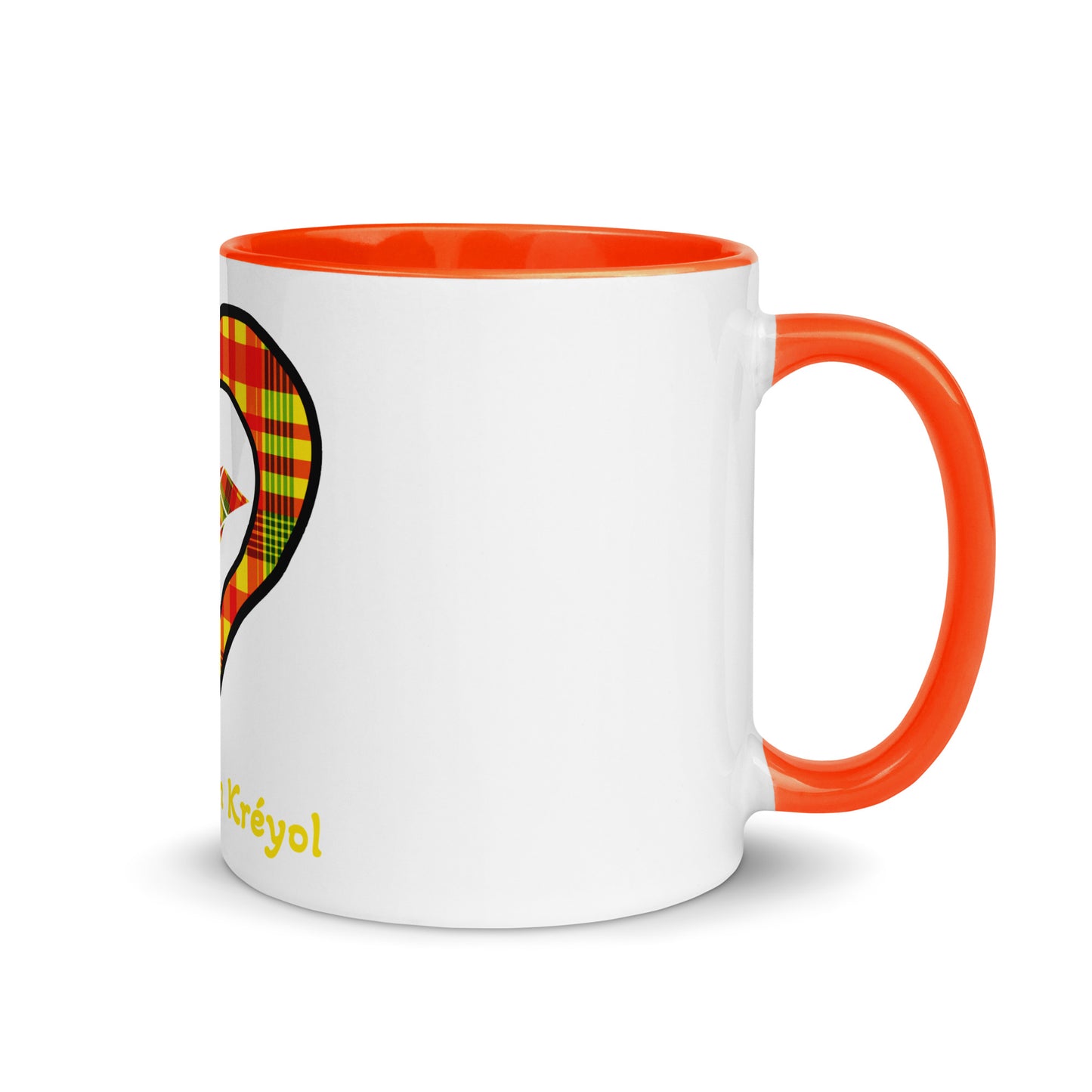 Mug Coloré Madras Sun Kè an mwen