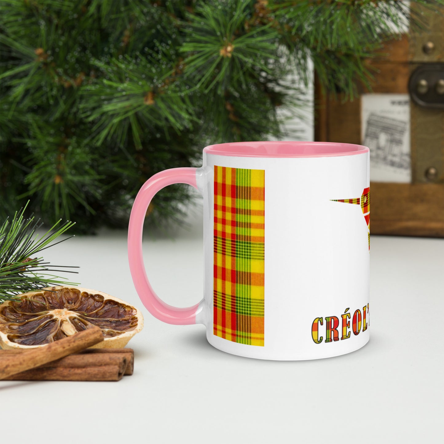 Mug Coloré Créol'Attitude Madras Sunshine