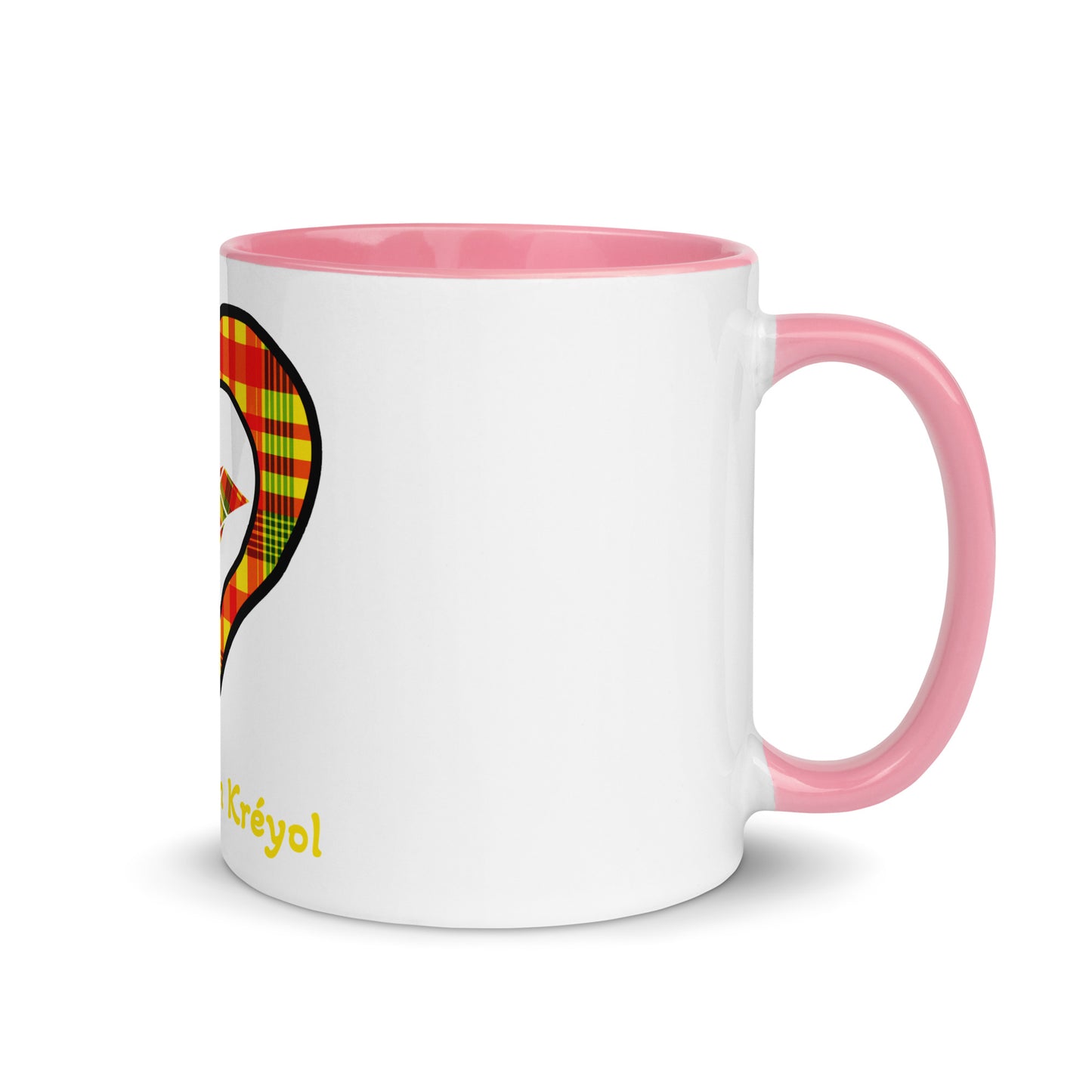 Mug Coloré Madras Sun Kè an mwen