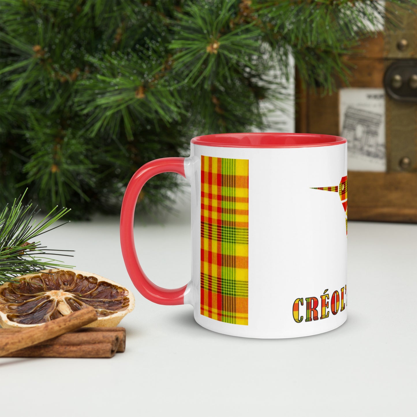 Mug Coloré Créol'Attitude Madras Sunshine