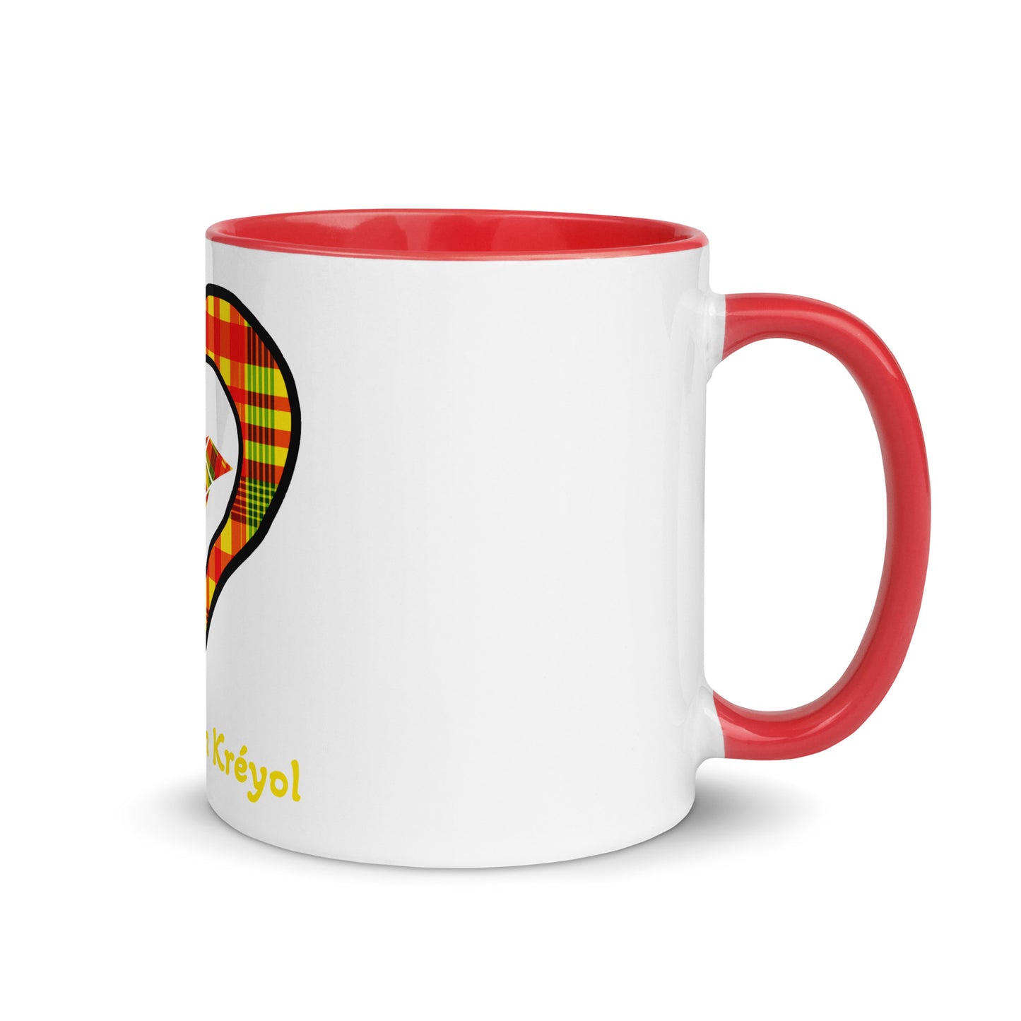 Mug Coloré Madras Sun Kè an mwen