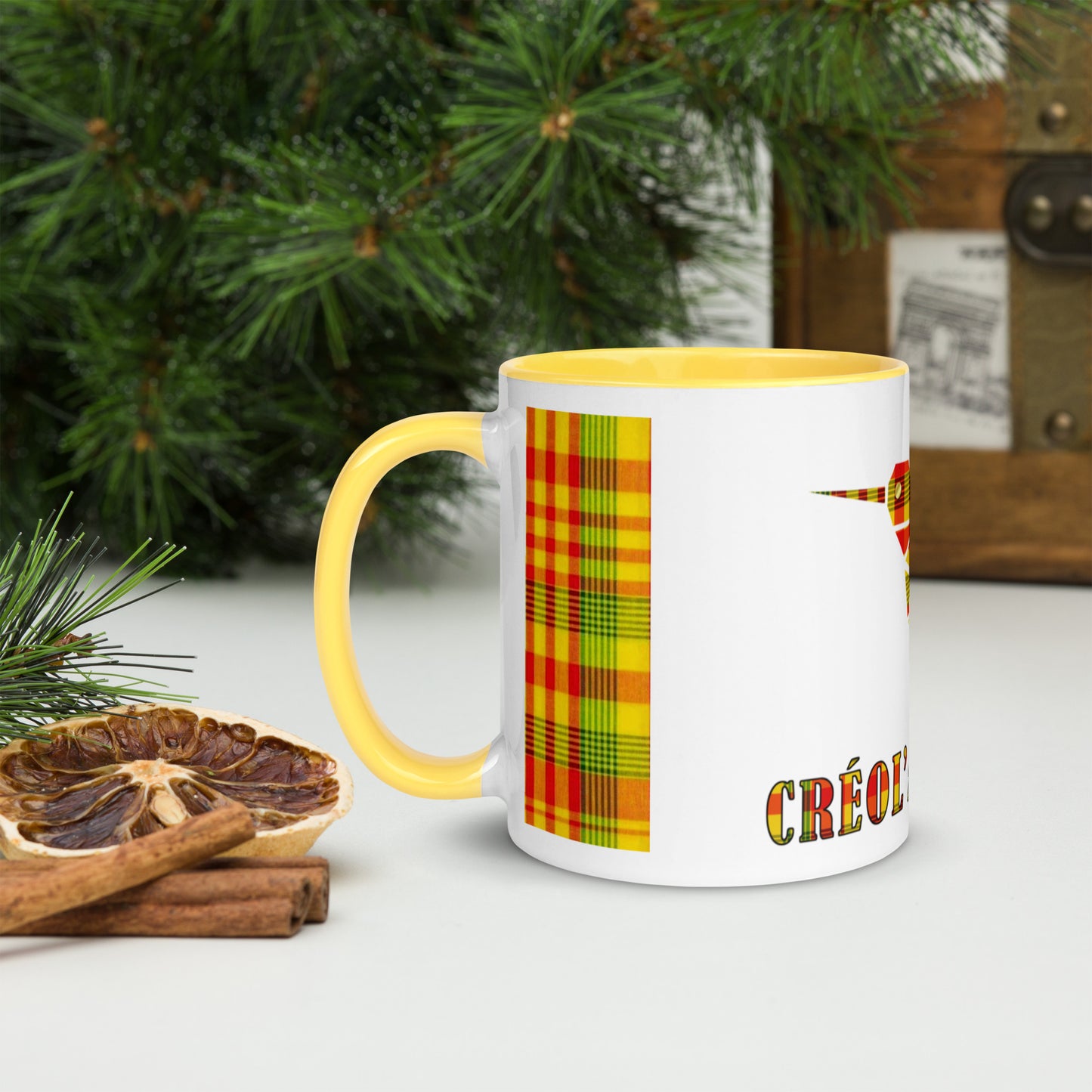 Mug Coloré Créol'Attitude Madras Sunshine